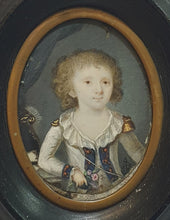 Load image into Gallery viewer, French School 18th.Century Portrait Miniature François Victor Desclos De La Fonchais Circa.1756