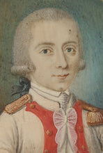 Load image into Gallery viewer, French School 18th.Century Portrait Miniature Daniel Louis Henri De Chasteigner Seigneur Du Bergeriou Circa.1780