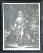 Load image into Gallery viewer, Alexander Browne Mezzotint Engraving After Sir Peter Lely Henry Sidney Son To Robert Earle Of Leicester Circa.1655