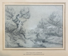 Load image into Gallery viewer, Circle Of Thomas Gainsborough 18th.Century British School Chalk Drawing The Faggot Gatherer