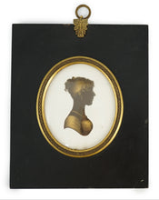 Load image into Gallery viewer, John Miers Silhouette Portrait Of A Young Woman Circa.1800