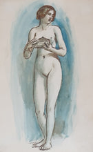 Load image into Gallery viewer, William Edward Frost R.A. Female Figure Study Pandora Circa.1845