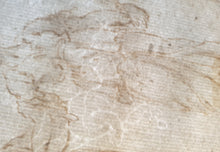 Load image into Gallery viewer, Gaspare Diziani Venetian School Pen And Ink Study Of Eastern Figures With Parasols Circa.1700