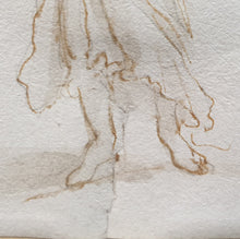 Load image into Gallery viewer, Gaspare Diziani Venetian School Pen And Ink Study Of Eastern Figures With Parasols Circa.1700