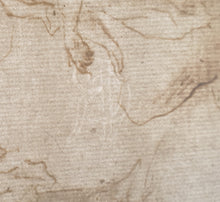 Load image into Gallery viewer, Gaspare Diziani Venetian School Pen And Ink Study Of Eastern Figures Smoking Circa.1700