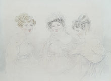 Load image into Gallery viewer, Josiah Slater Early 19th.Century Group Portrait Drawing The Lancaster Family Circa.1830