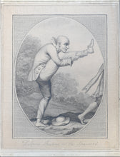 Load image into Gallery viewer, After Biagio Rebecca Late 18th.Century Theatrical Portrait Engraving Delpini Shooting At The Spaniard 1798