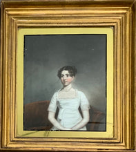 Load image into Gallery viewer, Ellen Wallace Sharples A Pair Of Early 19th.Century Pastel Portraits Circa. 1810