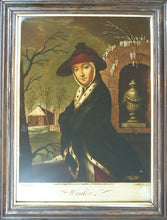 Load image into Gallery viewer, The Seasons After Robert Pyle A Group Of 18th.Century Reverse Printed Mezzotints On Glass Circa. 1760