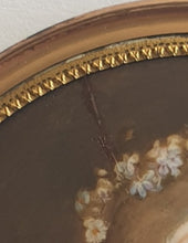 Load image into Gallery viewer, French School Enamel Portrait Miniature Of A Young Woman Circa.1770