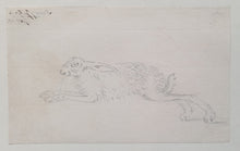 Load image into Gallery viewer, Sawrey Gilpin R.A. Study Of A Running Hare 1780