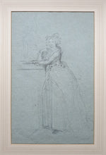 Load image into Gallery viewer, Ozias Humphry R.A. Portrait Study Of A Young Woman Circa.1780.