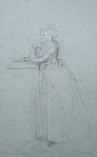 Load image into Gallery viewer, Ozias Humphry R.A. Portrait Study Of A Young Woman Circa.1780.
