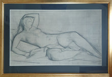 Load image into Gallery viewer, James Stroudley R.B.A Reclining Nude Study Circa.1945