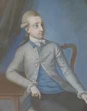 Load image into Gallery viewer, John Dixon 18th.Century Irish School Pastel Portrait Of A Gentleman Francis Seymour-Conway 1st Marquess Of Hertford Circa.1765