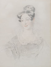 Load image into Gallery viewer, Sir William Charles Ross R.A. Portrait Study Of Lady Georgiana De Tabley 1837