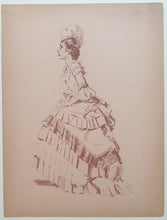 Load image into Gallery viewer, Sir William Russell Flint R.A. P.R.W.S. Red Chalk Study Circa.1950