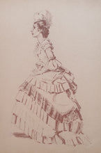 Load image into Gallery viewer, Sir William Russell Flint R.A. P.R.W.S. Red Chalk Study Circa.1950