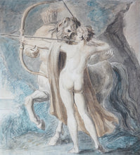 Load image into Gallery viewer, Giovanni Battista Cipriani R.A. Watercolour Drawing The Education Of Achilles Circa.1776