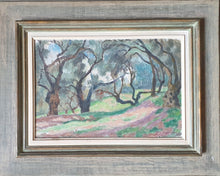 Load image into Gallery viewer, Roger Fry Oil Painting Landscape With Trees Circa.1920