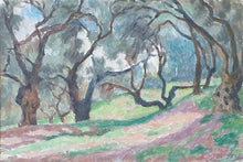 Load image into Gallery viewer, Roger Fry Oil Painting Landscape With Trees Circa.1920