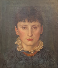 Load image into Gallery viewer, Thomas Matthews Rooke R.W.S Oil Portrait Of Frances Jones 1881