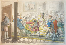 Load image into Gallery viewer, James Gilray Hand Coloured Etching The Bridal Night 1797