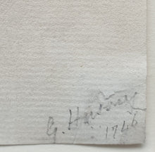 Load image into Gallery viewer, Giles Hussey 18th.Century Pencil Portrait Study Of An Infant 1746