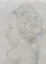 Load image into Gallery viewer, Giles Hussey 18th.Century Pencil Portrait Study Of An Infant 1746