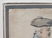 Load image into Gallery viewer, Paul Sandby R.A Pen Ink & Watercolour Study Of A Courting Couple Circa.1770