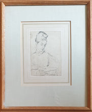 Load image into Gallery viewer, John Scarlett Davis Pencil Study Of A Woman Painting Circa.1831