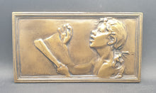 Load image into Gallery viewer, Alexandre Charpentier Rare Group Of Bronze Art Nouveau Plaques Circa.1890