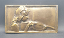 Load image into Gallery viewer, Alexandre Charpentier Rare Group Of Bronze Art Nouveau Plaques Circa.1890
