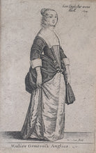 Load image into Gallery viewer, Wenceslaus Hollar
Theatrum Mulierum A Group Of 13 Framed 17th.Century Etchings Published By Henry Overton 1643.