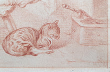 Load image into Gallery viewer, Frederic James Shields A.R.W.S Red Chalk Drawing "Her Majesty The Queen" 1883