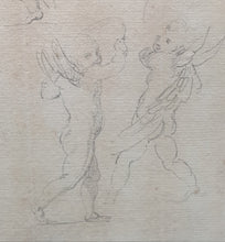 Load image into Gallery viewer, Giovanni Battista Cipriani R.A Sheet Of Neoclassical Studies Of Cupids Circa.1780