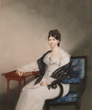 Load image into Gallery viewer, Ellen Wallace Sharples Pastel Portrait Of A Young Woman Circa.1810
