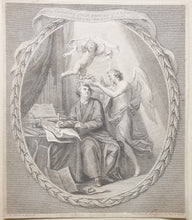 Load image into Gallery viewer, Francesco Bartolozzi R.A After GB Cipriani 18th.Century Engraved Ticket For A Concert For George Frederick Handel 1784