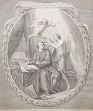 Load image into Gallery viewer, Francesco Bartolozzi R.A After GB Cipriani 18th.Century Engraved Ticket For A Concert For George Frederick Handel 1784