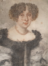 Load image into Gallery viewer, Jacob Voet 17th.Century Flemish School Chalk Portrait Drawing 1673