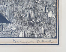 Load image into Gallery viewer, Hannah Frank Glasgow School Lithograph Woman And Trees 1931