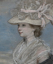 Load image into Gallery viewer, John Raphael Smith Pastel Portrait Of A Young Woman Circa.1790