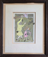 Load image into Gallery viewer, Pauline Baynes Original Watercolour Drawing "The Giant With The Wooden Club" 1960