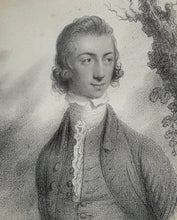 Load image into Gallery viewer, John "Old Taylor" Taylor Pencil Portrait Drawing Of A Young Gentleman Circa.1775