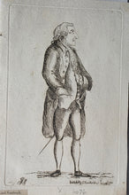 Load image into Gallery viewer, James Sayer An Archive Collection Of 18th.Century Etched Caricature Political Portraits And Satires Circa.1785