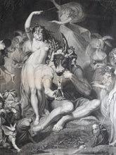 Load image into Gallery viewer, JB Simon After Henry Fuseli R.A. Stipple Engraving A Midsummer Nights Dream 1796