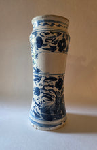 Load image into Gallery viewer, 18th.Century Spanish Catalan Pottery Albarello