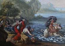 Load image into Gallery viewer, D Nettema Dutch School 17th.Century Oil Painting Europa And The Bull 1697