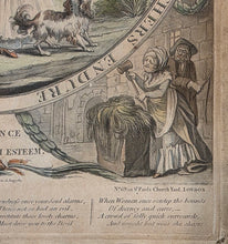 Load image into Gallery viewer, Keep Within Compass Pair Of 18th.Century Masonic Mezzotint Engravings 1785