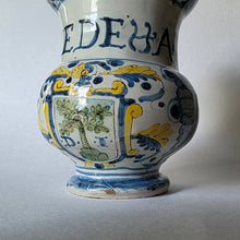 Load image into Gallery viewer, Italian Armorial Maiolica Albarello Circa.1700